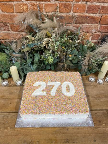 Excellent service and delicious cake