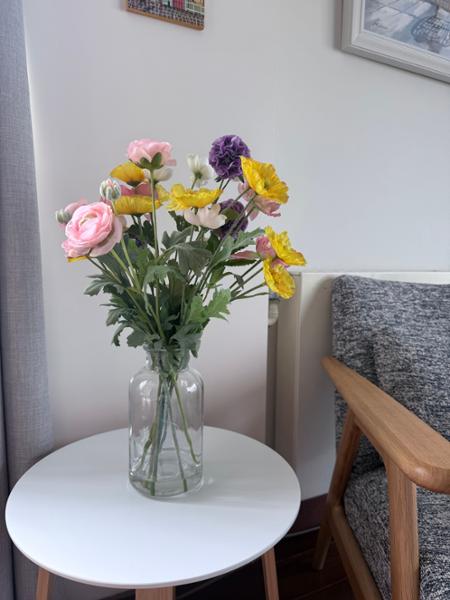 Delicate Cottage Garden Flowers in Vase| Floralsilk