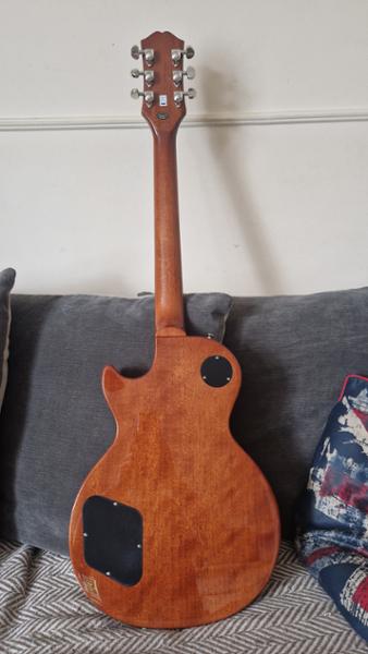 Epiphone Inspired by Gibson Les Paul Standard ‘60s Electric Guitar in Ebony
