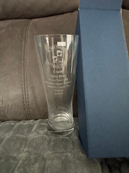 0.7ltr Large Handmade Beer Glass*