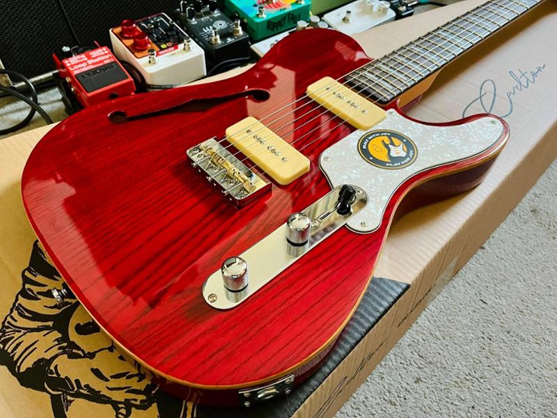 Sire Larry Carlton T7TM Electric Guitar in See Through Red