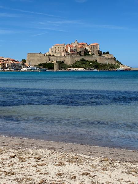 Calvi , perfect Corsican town .