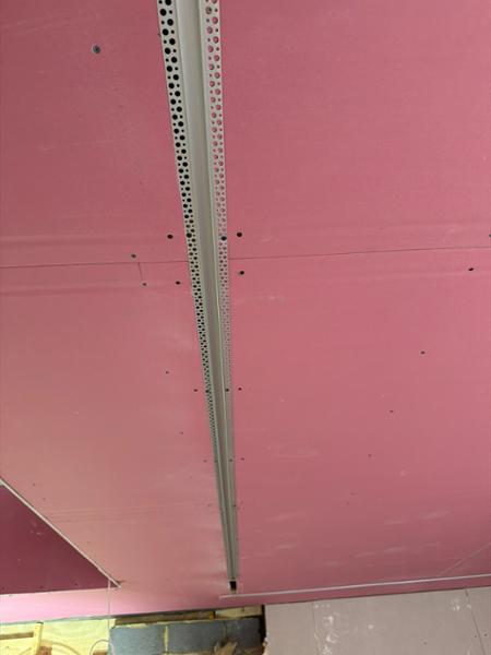 3m Plaster In LED Profile, 23.6x14.5mm, Aluminium