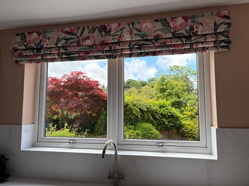 Lovely Roman Blinds