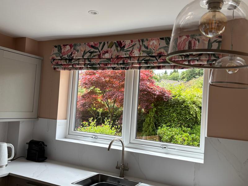 Lovely Roman Blinds