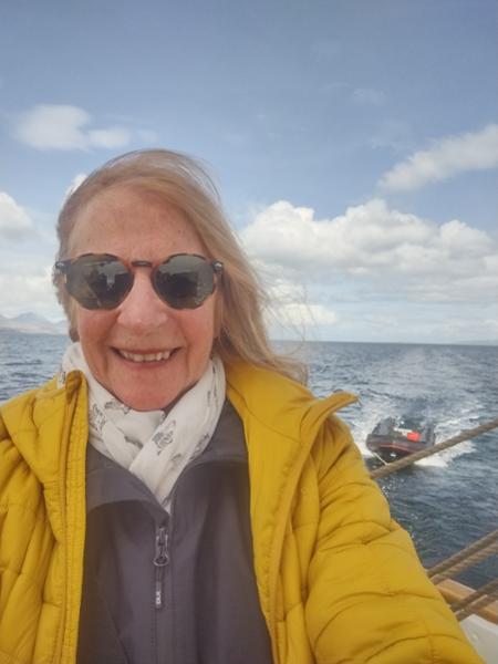 Tall Ship Sailing in the Hebrides