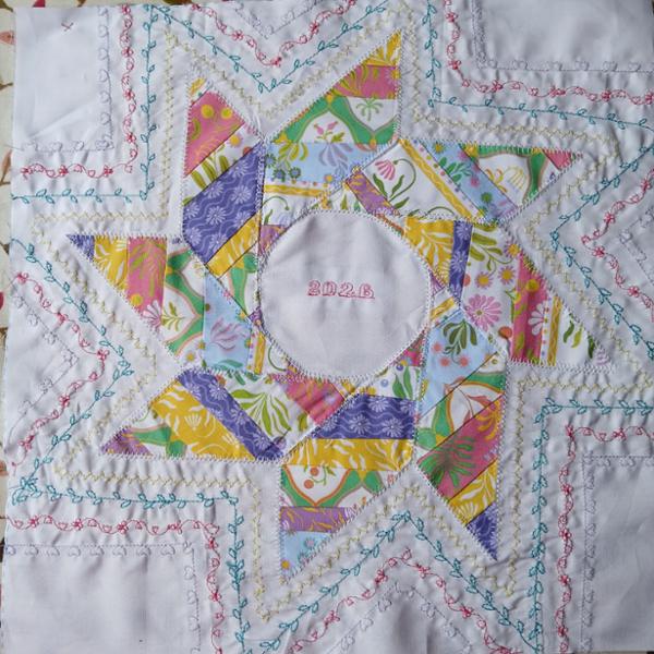 Sewing Street Design a Quilt Block 2026 Fabric Panel (70cm x 55cm)