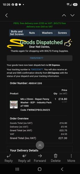 Really pleased  happy to fo business again