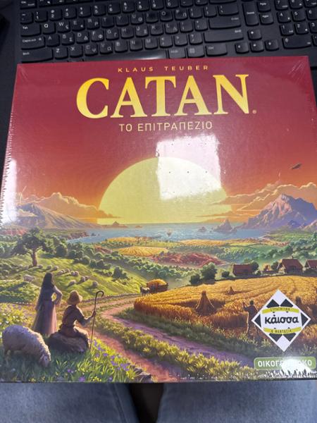 Catan (Νέα Έκδοση) Επιτραπέζιο (Κάισσα)