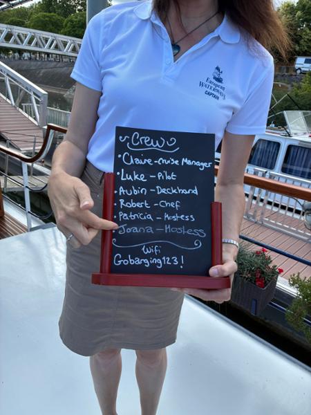 Outstanding trip! Wonderful crew, barge was comfortable.