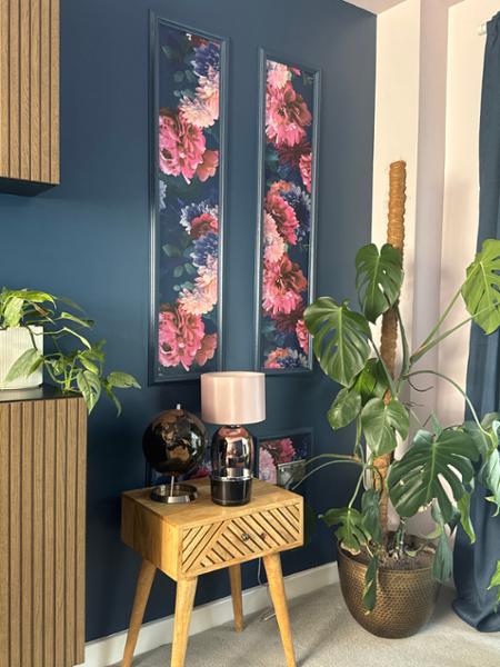 Lipsy Issey Wallpaper Blue Muriva 144062