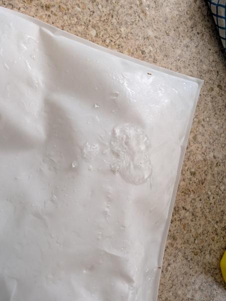 received thawed products