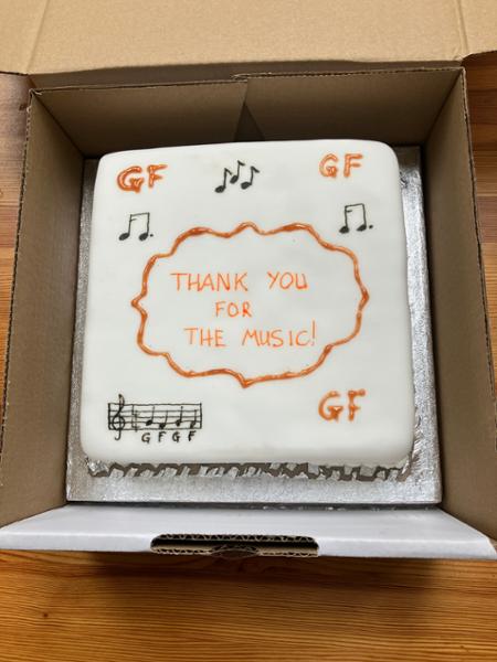 Super GF celebration cake!