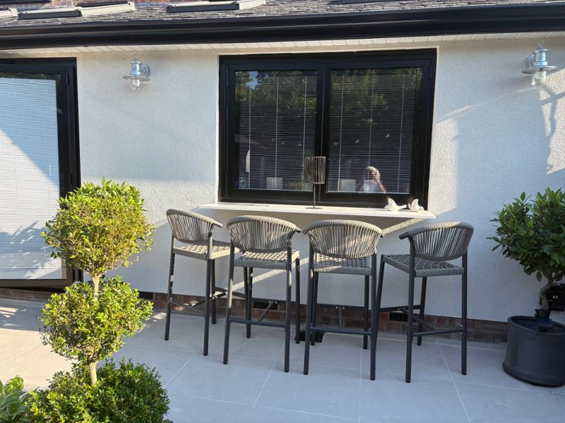 Barcelona Outdoor Stacking Bar Stool
