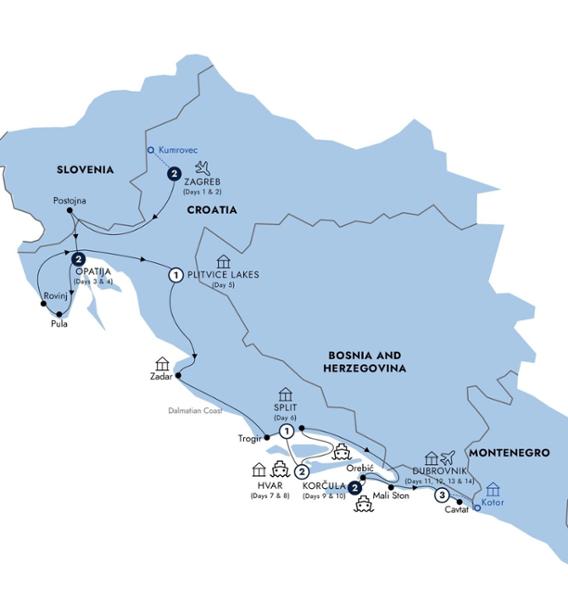 Country Roads of Croatia
