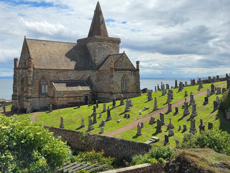 Fife Coastal Path was a "breeze"