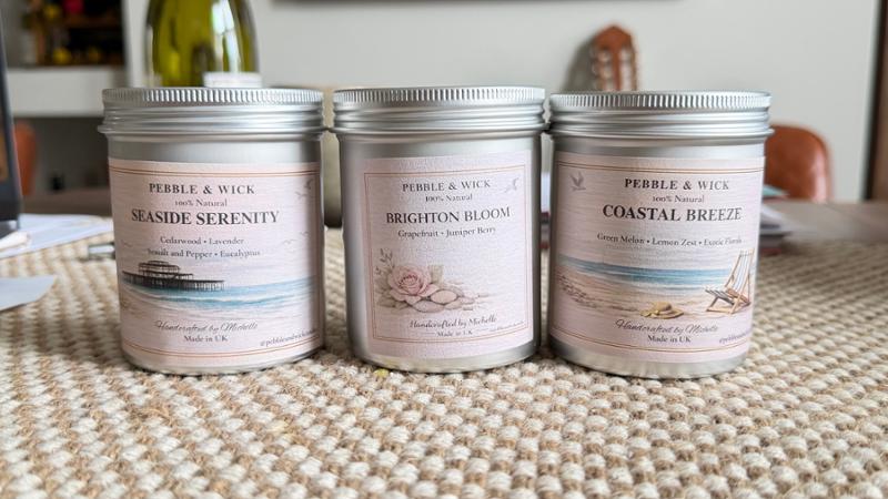 Great tins for candles