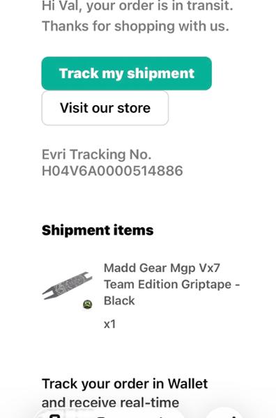 Item hasn’t arrived as promised