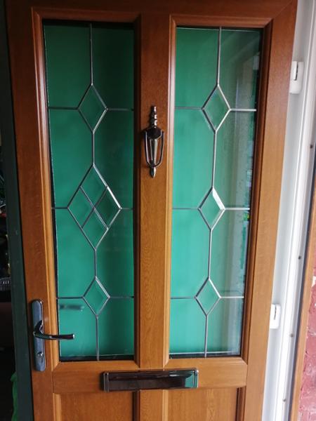 11 x Golden Oak windows and 2 x uPVC Doors