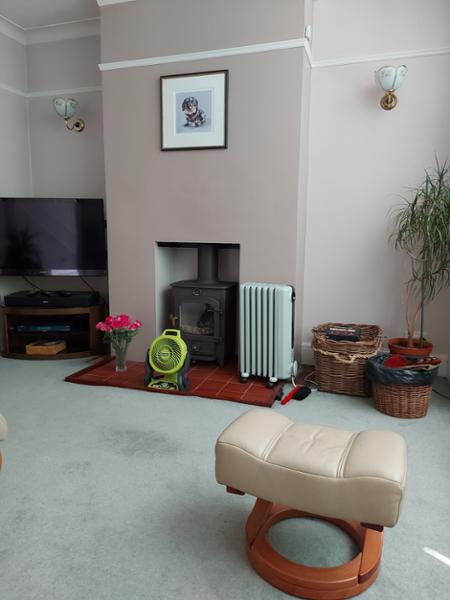 Radia S Grey Oil filled radiator 1.5KW Electric Timer
