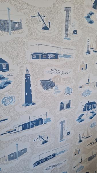Dungeness Wallpaper Washed Denim Mini Moderns AZDPT023WD