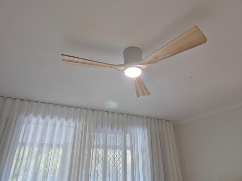 Good fan but timber blades are a let down