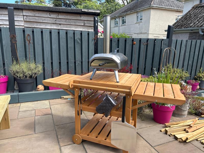 Garden BBQ Table