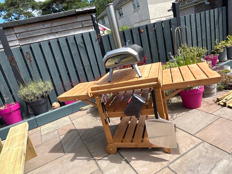 Garden BBQ Table