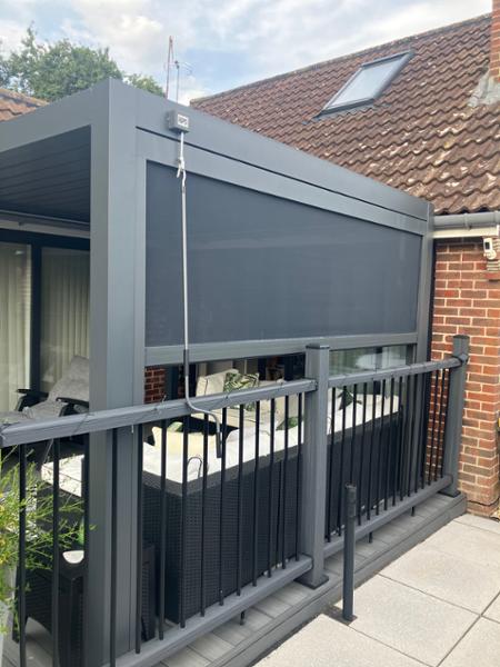 Blind for BPS Grand Full Aluminium Pergola