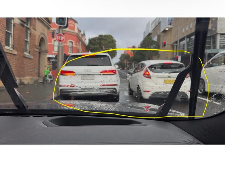 Wipers don't do the job.