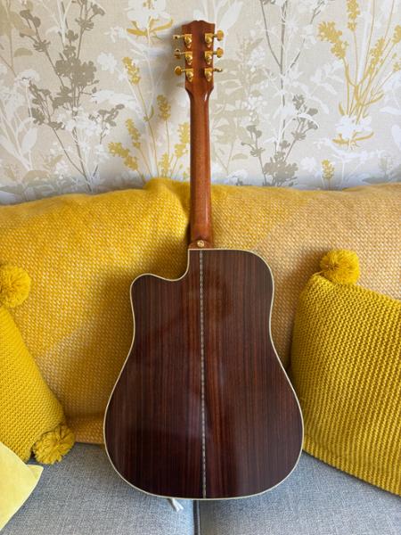 Epiphone Inspired By Gibson Custom 1960 Hummingbird Deluxe EC In Autumn Burst