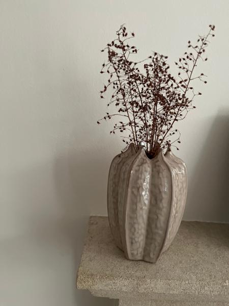Taupe Pod Vase