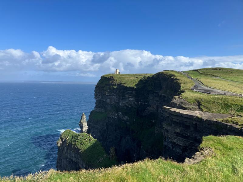 Country Roads of Ireland End Dublin