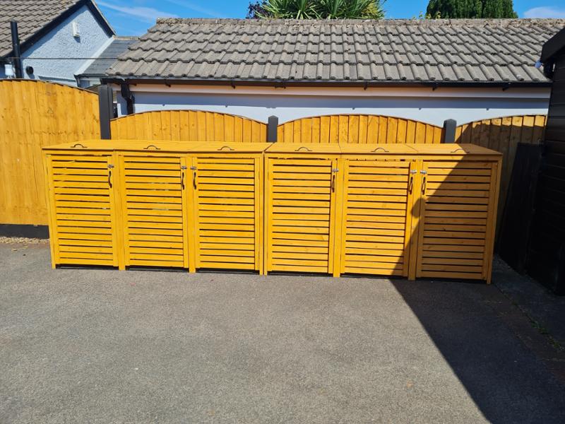 3 x 6 Small Pent Storage Shed, Overlap