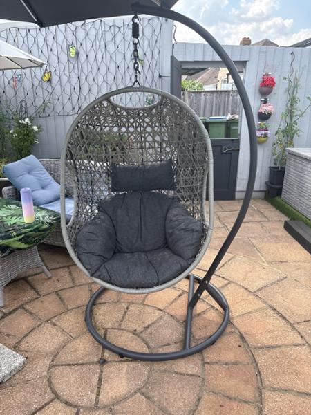 Single Hanging Egg Chair