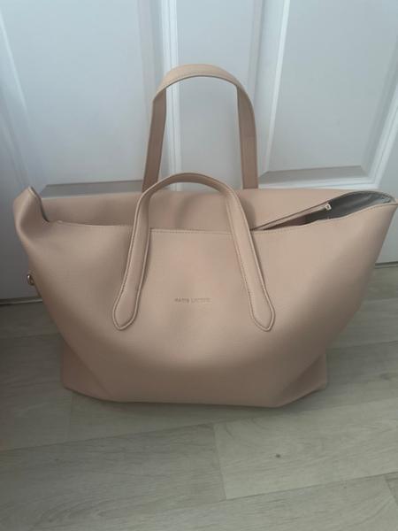 Milan Cabin Bag in Nude Pink