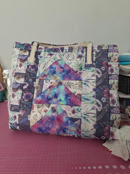 Quilt As You Go Tori Tote Bag
