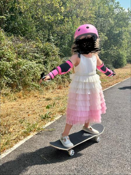 Venom Cat Pink Kids Mini Junior Complete Skateboard Bundle - 7.25"