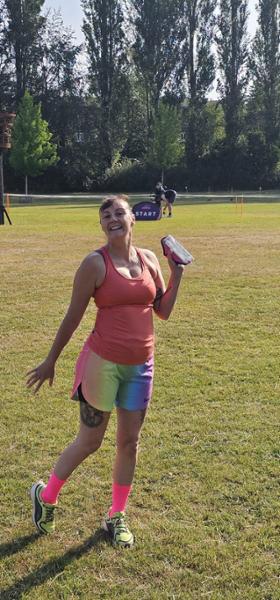 "Rainbow rush'' classic shorts