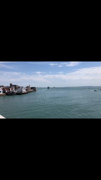 Portsmouth - Fishbourne route