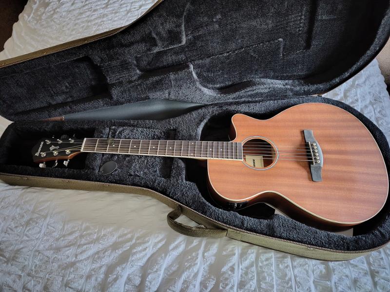 Ibanez AEG7MH-OPN Acoustic Guitar in Open Pore Natural