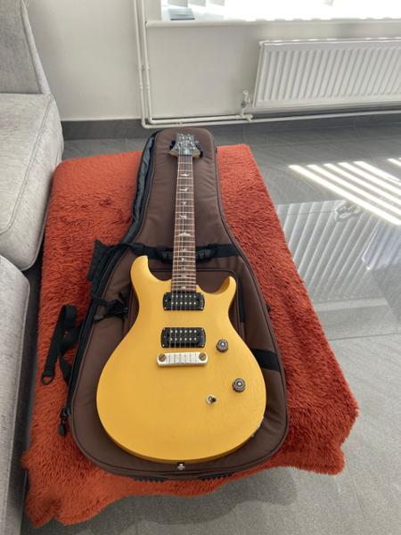 PRS SE CE24 Standard Stoptail Electric Guitar in Satin Metallic Gold (2026)