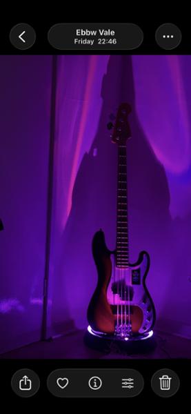 Gravity GS LS 01 A 01 B Guitar GLOW STAND, A-Frame