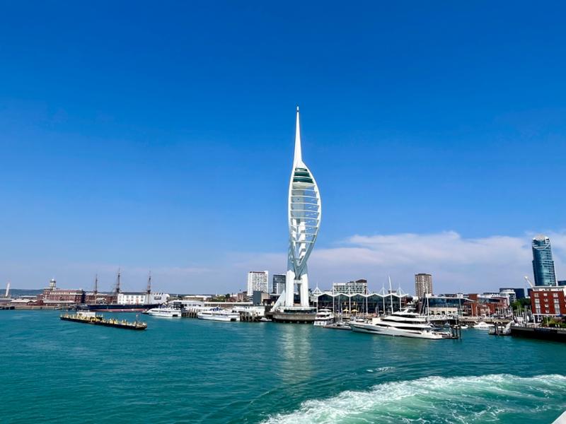 Portsmouth - Fishbourne route