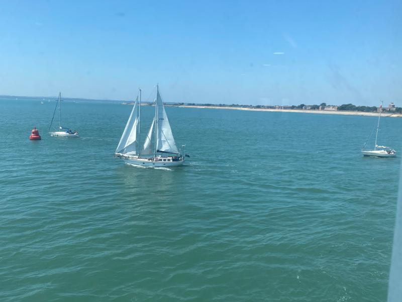 Portsmouth - Fishbourne route