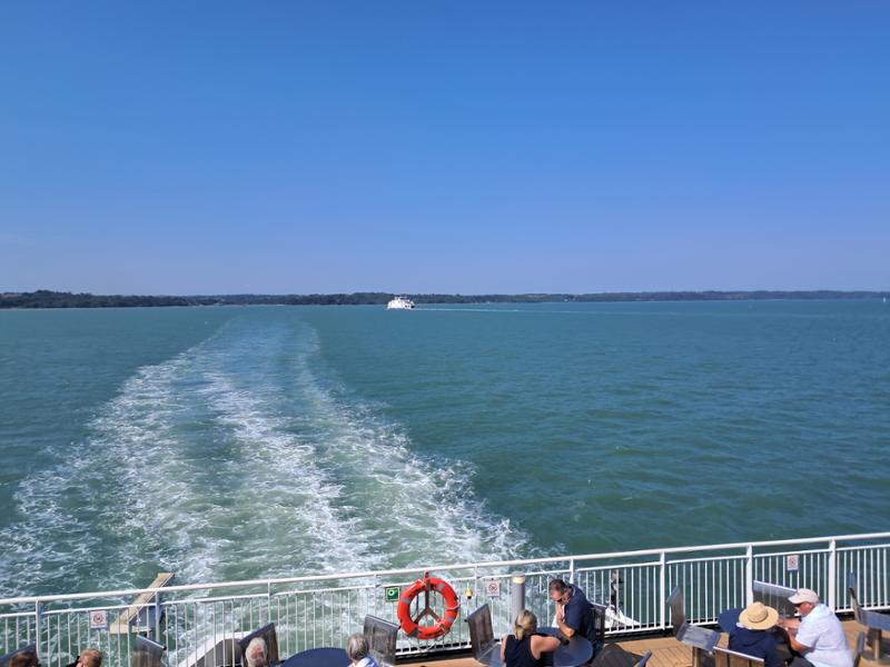Portsmouth - Fishbourne route