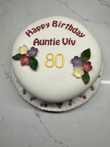 Great cake and icing for a celebration cake!