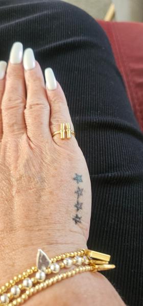 Joma Jewellery Aura Gold Bar Ring