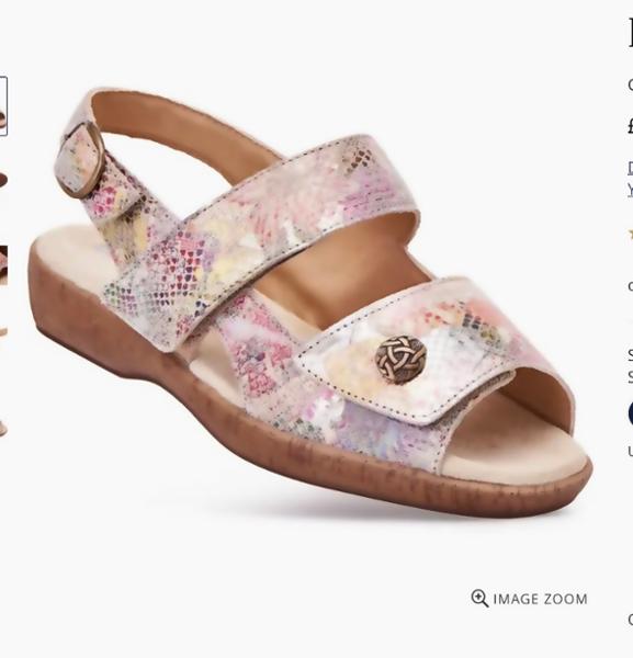 Lovely Sandals..perfect for my friend!