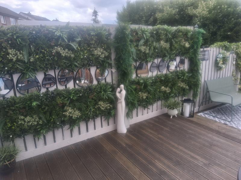 Artificial Green Wall Panel Aurora B - 50cm | For Sale on Evergreenery